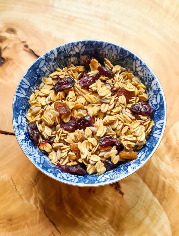 Kurzes MHD - Imkerei Domke's honey crunch mit Cranberries und Sultaninen, Honig-Knuspermüsli – Bild 3