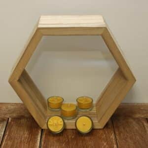 Teelichter aus echtem Bienenwachs handgemacht