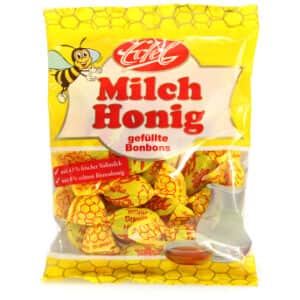 Edel Milch Honig Bonbons gefüllt